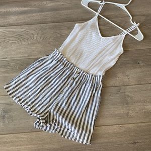 Striped Romper